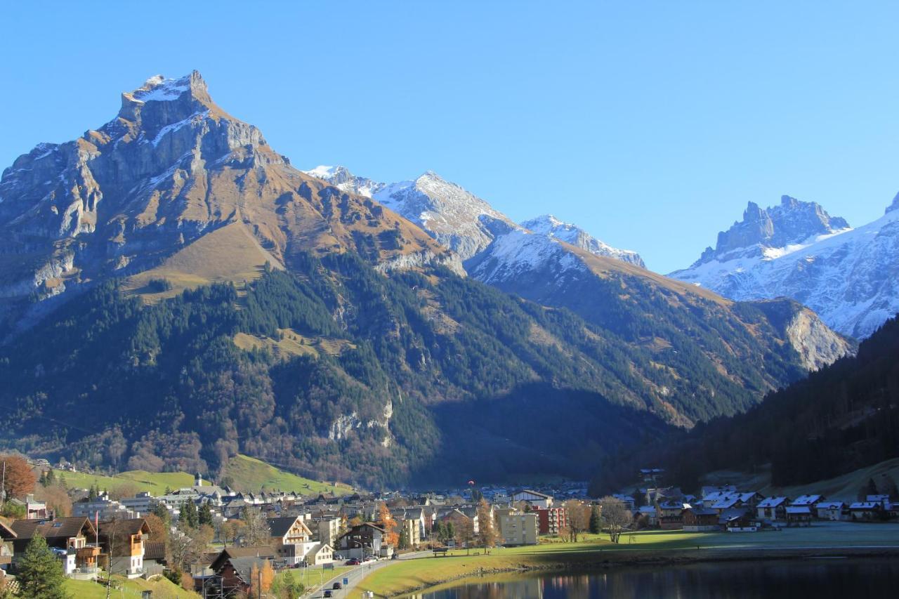 Wunderstay Alpine 303 New Studio With Lake & Mountain View Engelberg Eksteriør billede